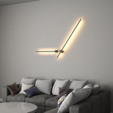 Modern Minimalist Linear LED Wall Sconce Architectural Slim Tube Light Fixture