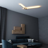 Modern Minimalist Linear LED Wall Sconce Architectural Slim Tube Light Fixture