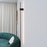 Modern Minimalist Linear LED Wall Sconce Architectural Slim Tube Light Fixture