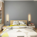 Modern Minimalist Linear LED Wall Sconce Architectural Slim Tube Light Fixture