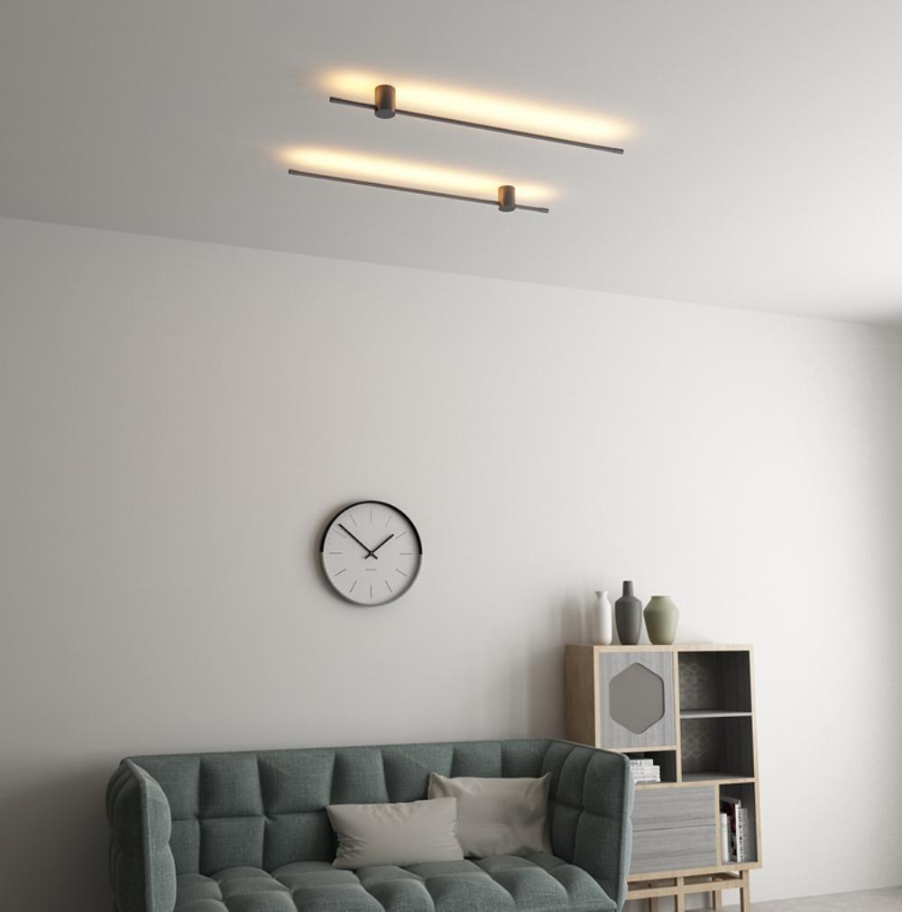 Modern Minimalist Linear LED Wall Sconce Architectural Slim Tube Light Fixture