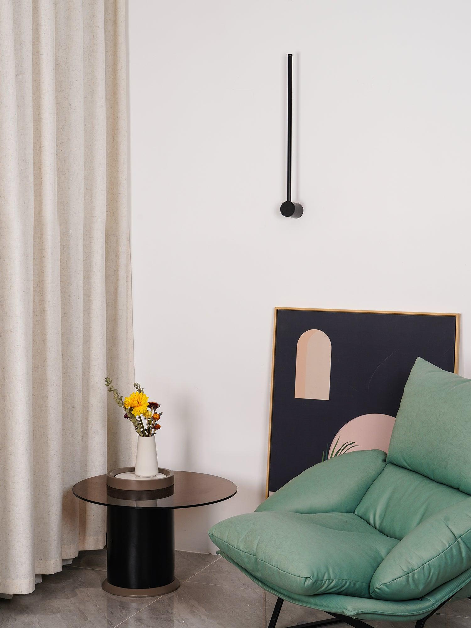 Modern Minimalist Linear LED Wall Sconce Architectural Slim Tube Light Fixture