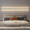 Modern Minimalist Linear LED Wall Sconce Stepless Dimming Background Atmosphere Light
