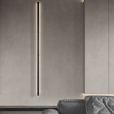 Modern Minimalist Linear LED Wall Sconce Stepless Dimming Background Atmosphere Light