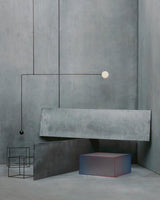 Modern Minimalist Linear Mobile Chandelier with Opal Glass Globes and Black Finish