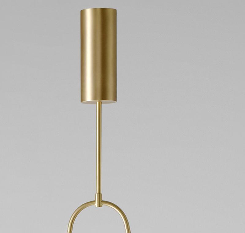 Modern Minimalist Linear Mobile Chandelier with Opal Glass Globes and Black Finish