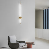 Modern Minimalist Long Strip LED Wall Sconce Acrylic Linear Light for Bedroom Living Room