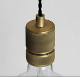 Modern Minimalist Loop Glass Wall Light with Plug in Socket and Copper Metal Finish