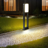 Modern Minimalist Outdoor LED Column Light Waterproof Garden Landscape Path Lighting