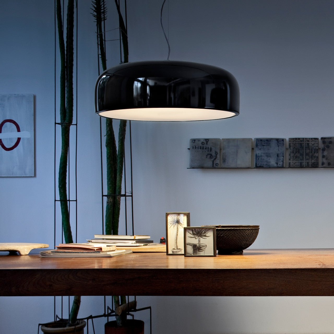 Modern Minimalist Oval Aluminum Pendant Light Potlid Style Ceiling Hanging Lamp for Home