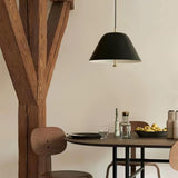 Modern Minimalist Pendant Ceiling Light Fixture with Adjustable Cable and Metal Shade