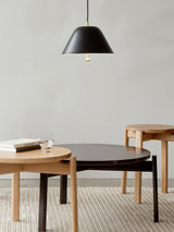 Modern Minimalist Pendant Ceiling Light Fixture with Adjustable Cable and Metal Shade