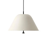 Modern Minimalist Pendant Ceiling Light Fixture with Adjustable Cable and Metal Shade