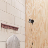 Modern Minimalist Plug In LED Wall Sconce with Adjustable Head and Inline Switch