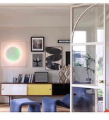Modern Minimalist Relax Plug in Wall Sconce with Paper Shade Soft Ambient LED Lighting Set of 2