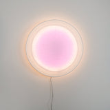 Modern Minimalist Relax Plug in Wall Sconce with Paper Shade Soft Ambient LED Lighting Set of 2
