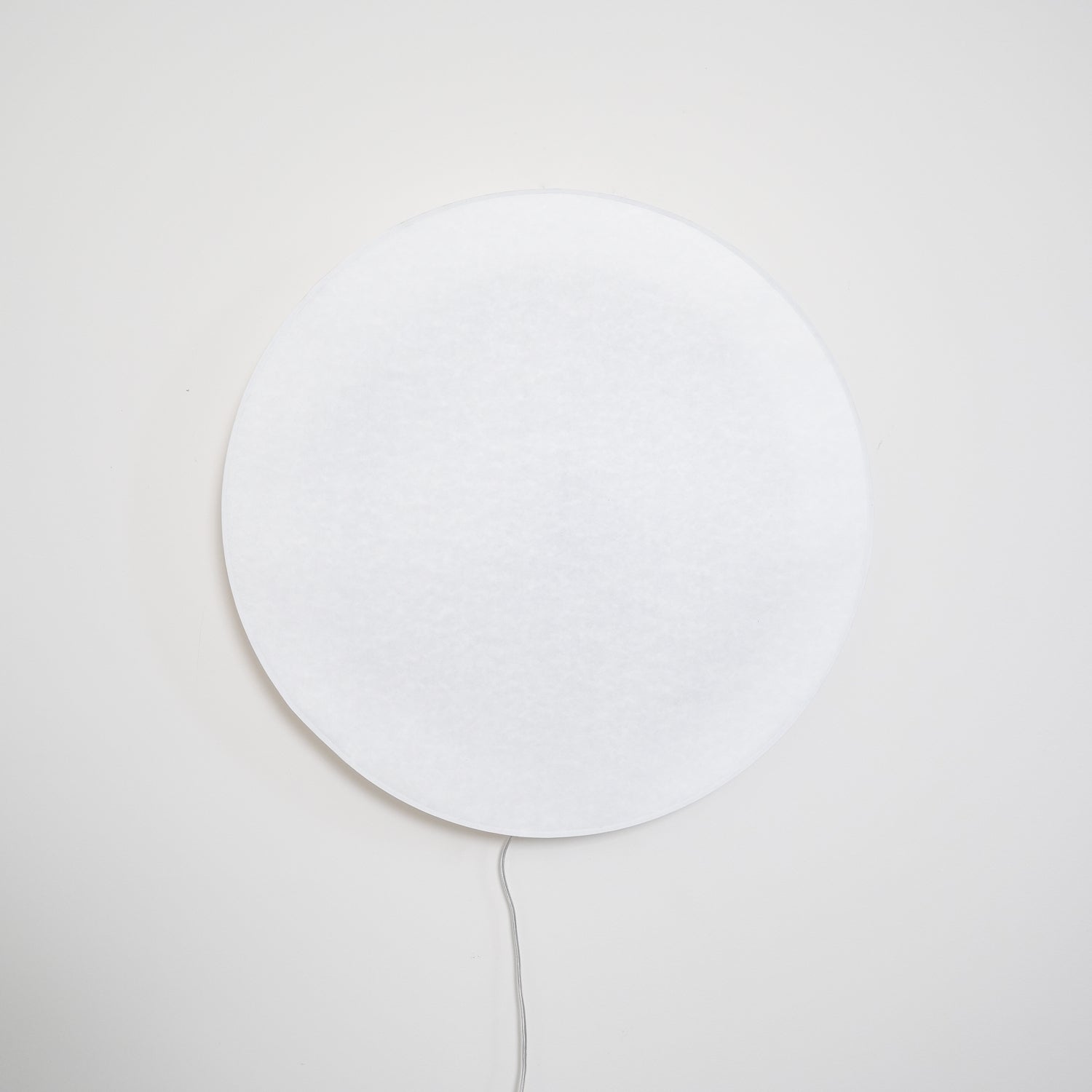 Modern Minimalist Relax Plug in Wall Sconce with Paper Shade Soft Ambient LED Lighting Set of 2