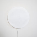 Modern Minimalist Relax Plug in Wall Sconce with Paper Shade Soft Ambient LED Lighting Set of 2
