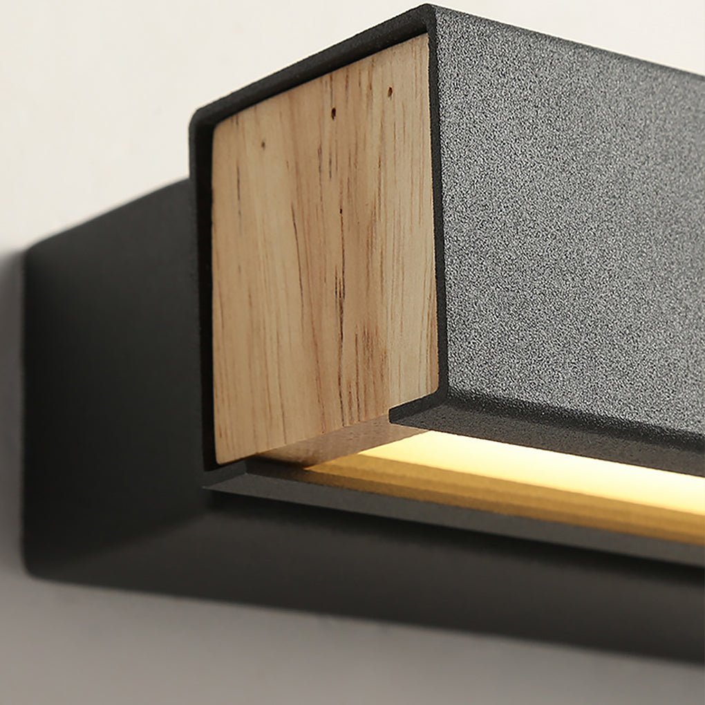 Modern Minimalist Rotatable LED Wall Sconce for Bedroom and Living Room Background Lighting
