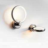 Modern Minimalist Round Aluminum LED Wall Sconce Nordic Decorative Indoor Lighting Fixture