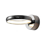 Modern Minimalist Round Aluminum LED Wall Sconce Nordic Decorative Indoor Lighting Fixture