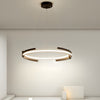 Modern Minimalist Round LED Pendant Light Stepless Dimming Nordic Ring Chandelier