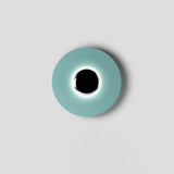 Modern Minimalist Round Metal Disc LED Wall Sconce for Indirect Interior Lighting