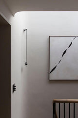 Modern Minimalist Spherical Glass Wall Sconce Geometric Indoor Lighting Fixture