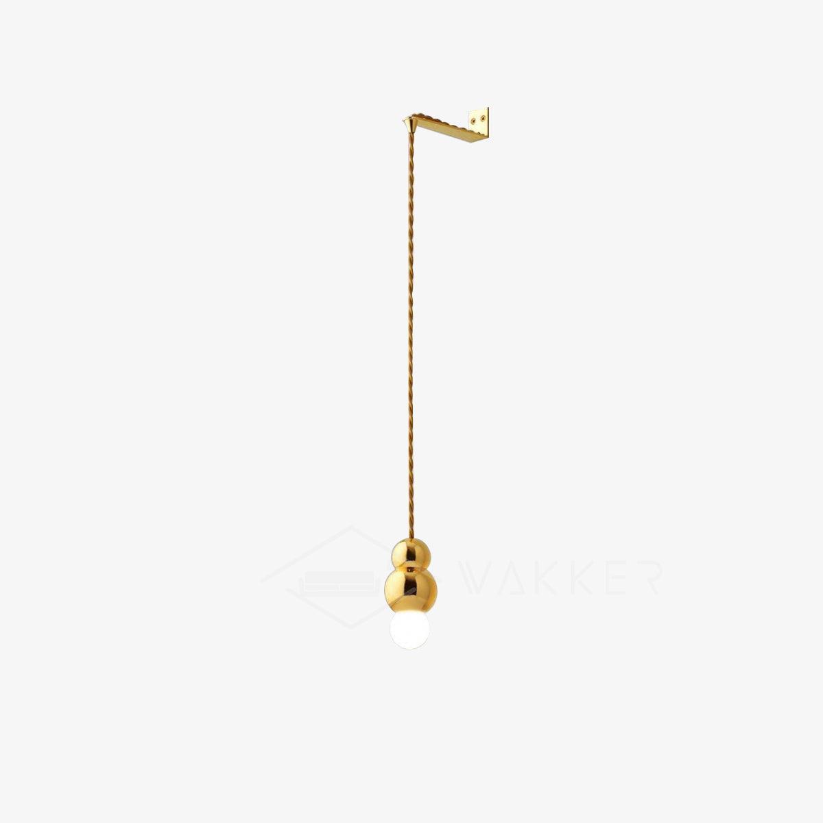 Modern Minimalist Spherical Glass Wall Sconce Geometric Indoor Lighting Fixture