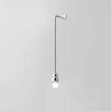 Modern Minimalist Spherical Glass Wall Sconce Geometric Indoor Lighting Fixture