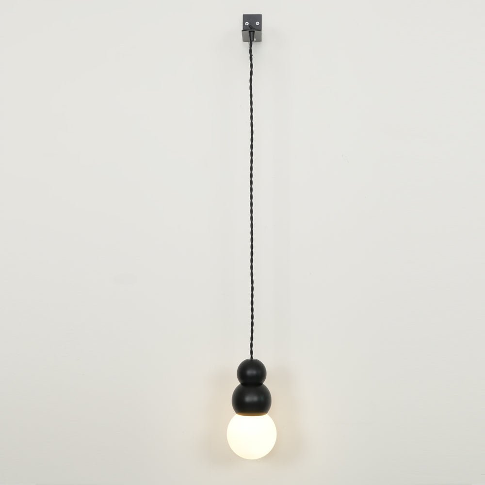 Modern Minimalist Spherical Glass Wall Sconce Geometric Indoor Lighting Fixture