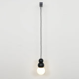 Modern Minimalist Spherical Glass Wall Sconce Geometric Indoor Lighting Fixture