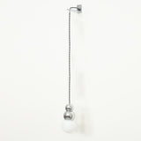 Modern Minimalist Spherical Glass Wall Sconce Geometric Indoor Lighting Fixture