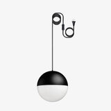 Modern Minimalist Swag Pendant Light with Extra Long Cable for Geometric Ceiling Designs
