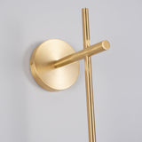 Modern Minimalist Vertical Glass Globe Wall Sconce for Bedroom Hallway and Bathroom Lighting