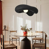 Modern Minimalist Wabi Sabi Pendant Light Organic Texture Resin Style Hanging Lamp for Dining