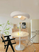 Modern Minimalist Wabi Sabi Pendant Light Organic Texture Resin Style Hanging Lamp for Dining
