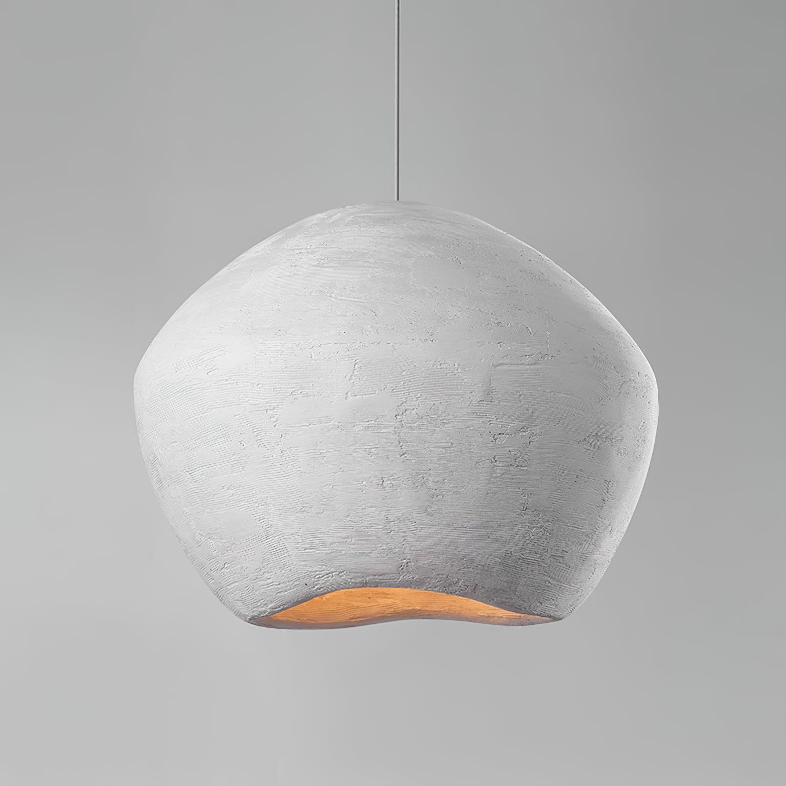 Modern Minimalist White Dome Pendant Light for Living Room and Dining Room