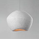 Modern Minimalist White Dome Pendant Light for Living Room and Dining Room