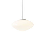 Modern Mist Glass Pendant Light with Alabaster Shade for Kitchen and Dining Room