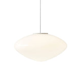 Modern Mist Glass Pendant Light with Alabaster Shade for Kitchen and Dining Room