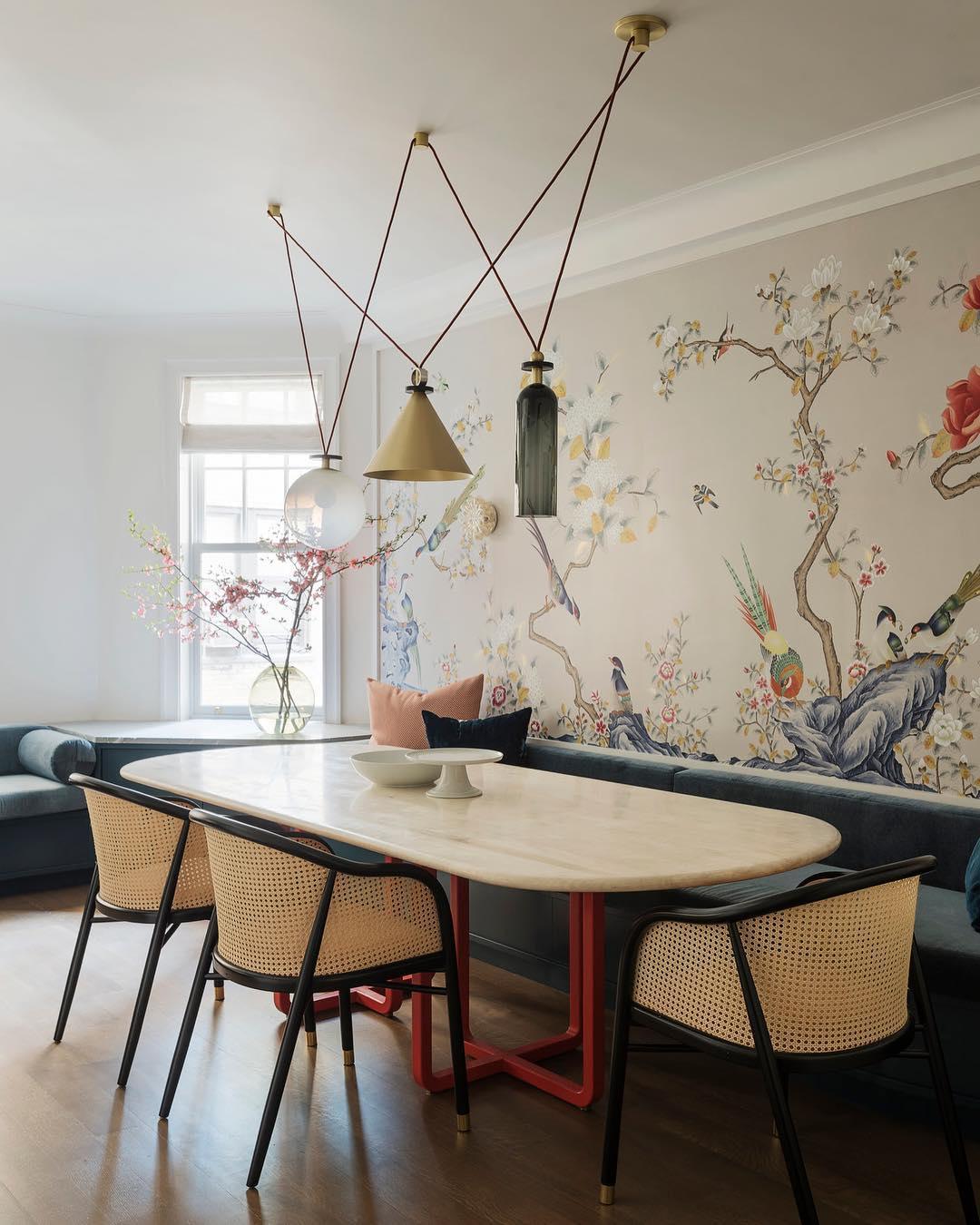 Modern Modular Geometric Chandelier Artistic Glass and Metal Pendant Light