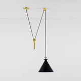 Modern Modular Geometric Chandelier Artistic Glass and Metal Pendant Light