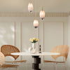 Modern Molecular LED Sputnik Chandelier Gold Glass Globe Dining Room Pendant Light
