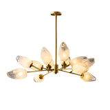 Modern Molecular LED Sputnik Chandelier Gold Glass Globe Dining Room Pendant Light