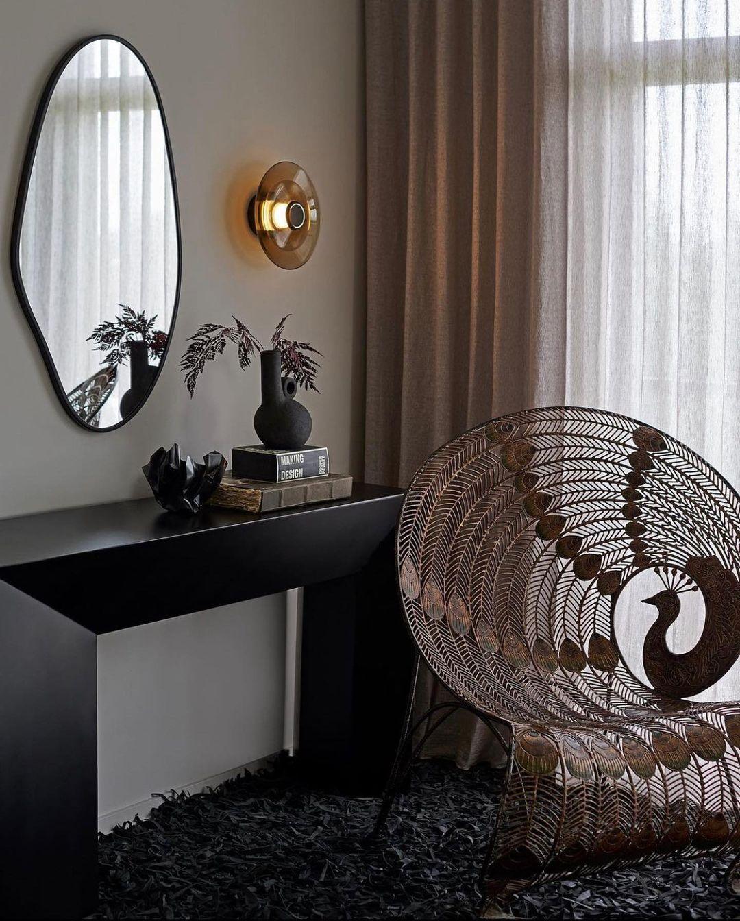 Modern Moon Inspired Glass Disc Wall Sconce Integrated LED Indoor Decorative Lighting
