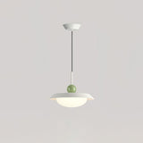 Modern Morandi Layered Pendant Lamp with Adjustable Swing Arm LED Acrylic Hanging Light