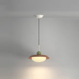 Modern Morandi Layered Pendant Lamp with Adjustable Swing Arm LED Acrylic Hanging Light