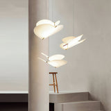 Modern Moth Wing Gold LED Pendant Light for Contemporary Interiors