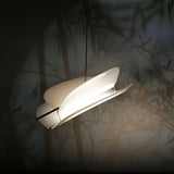 Modern Moth Wing Gold LED Pendant Light for Contemporary Interiors